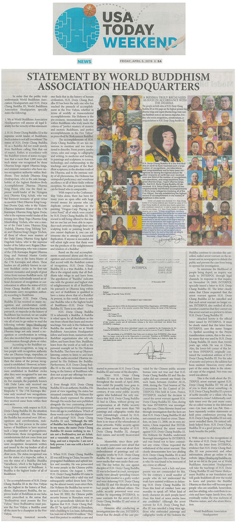 A Statement by WBAH, Published on USA Today and the Washington Times-图片1