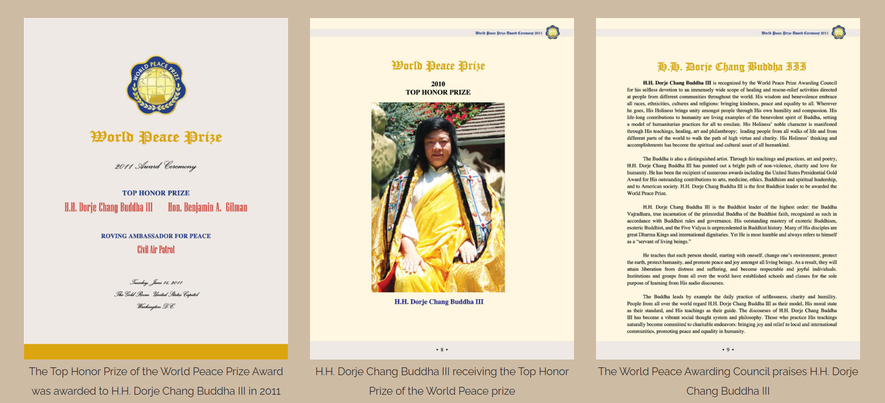 H.H. Dorje Chang Buddha III Contribution to Mankind is Tremendous !!!-图片7